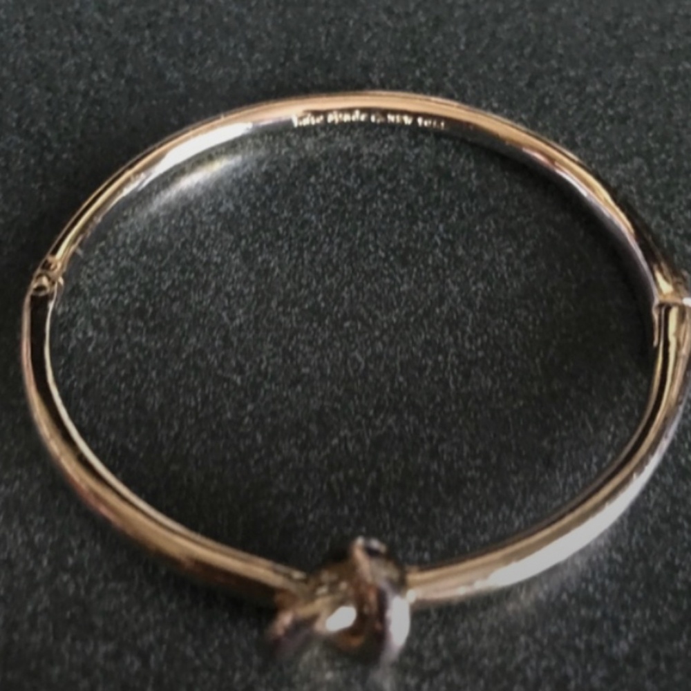 Kate Spade New York Sailors Knot Hinged Bangle Bracelet - Picture 4 of 16